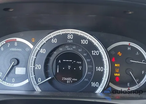 2016 Honda Accord Ex из США, поврежденный, VIN 1HGCR2F03GA076355